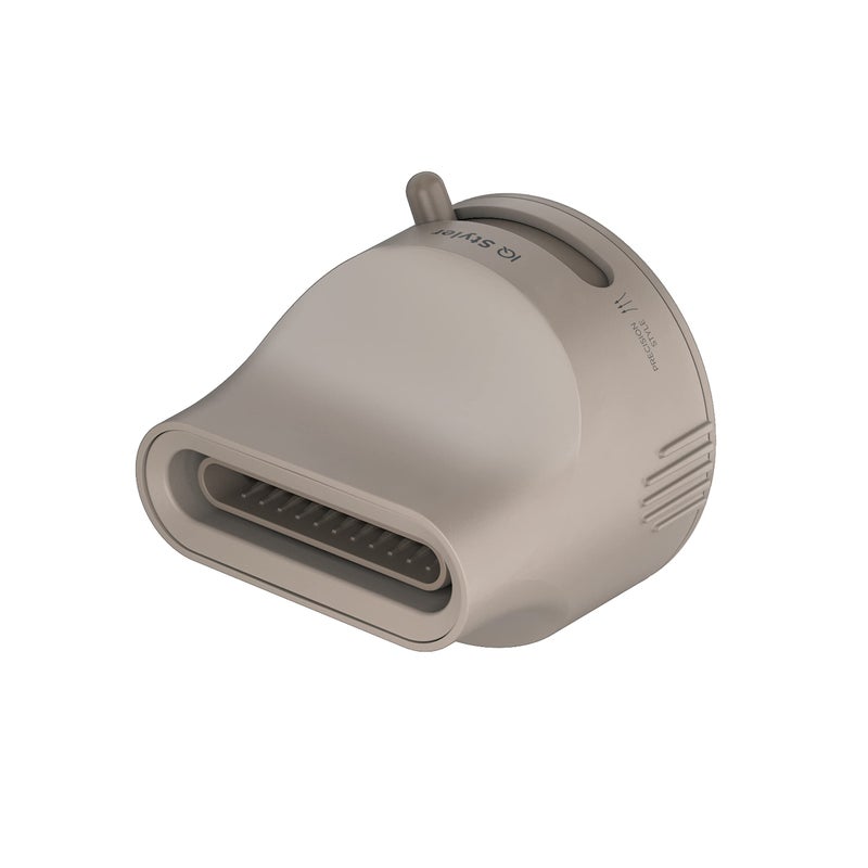 Shark XSKHD121CA IQ 2in1 Concentrator Auto Preset Attachment Nozzle for HyperAIR Blow Dryers Styling Tool for Straight Wavy and Curly Hair FrizzFree Sleek and Smooth Blowout Stone